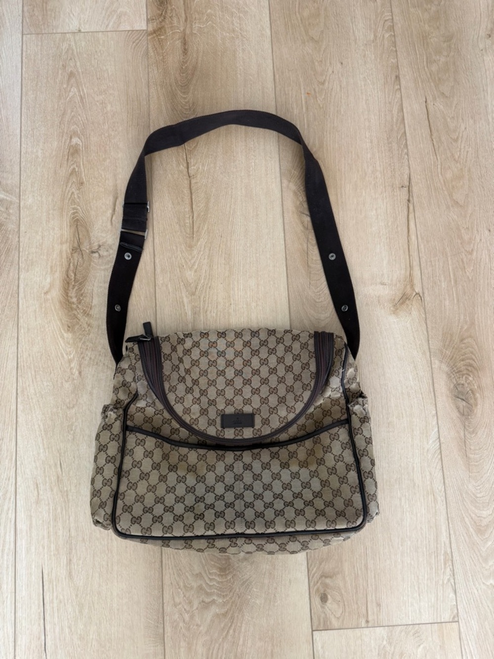 Gucci Diaper Bag.